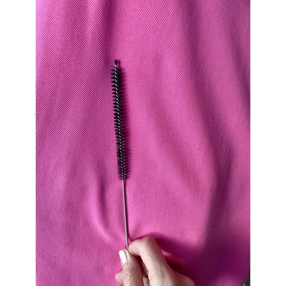 Brooks Bros Bubblegum Pink SS Cotton Polo Embroidered Logo Slim Fit Size L - Picture 10 of 10